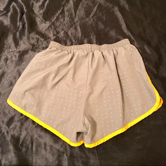 Gray and Orange Dri-Fit Nike Shorts - Picture 3 of 3